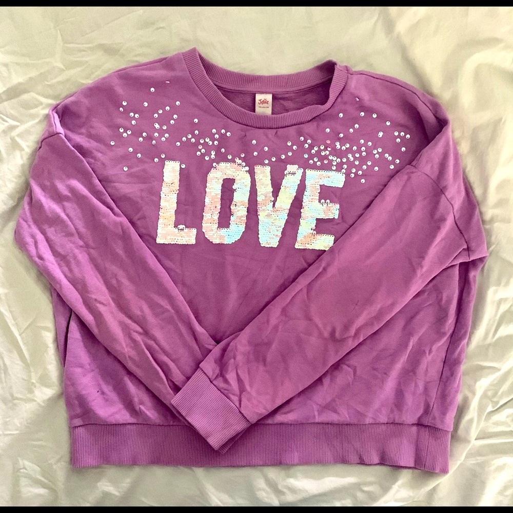 4 for $20 Sale! 🎉 Justice Love Sweatshirt